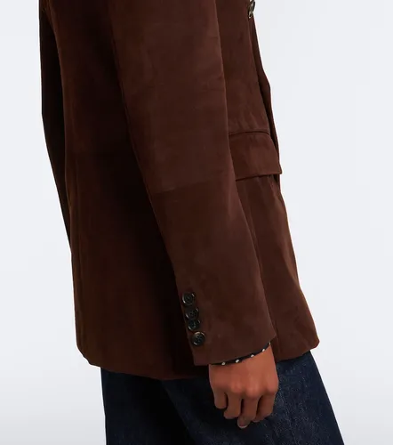 Ramona double-breasted suede blazer - Ralph Lauren Collection - Modalova