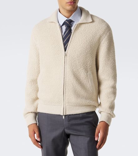 Chaqueta teddy en mezcla de lana - Lardini - Modalova