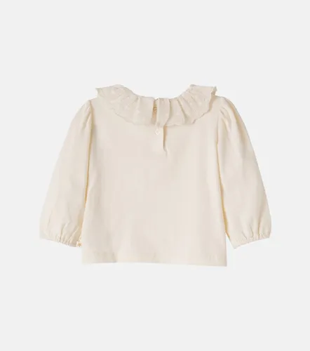 Bebé – Top Piris de algodón con volantes bordados - Bonton - Modalova
