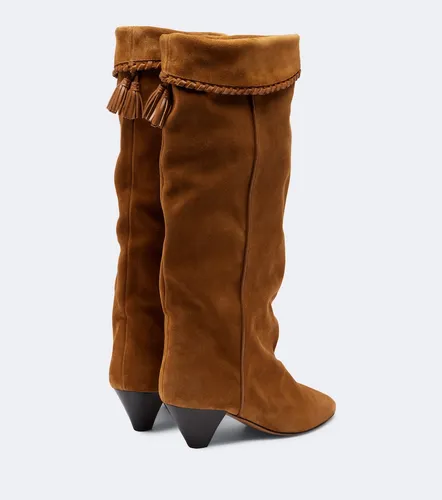 Botas altas Elita de ante - Isabel Marant - Modalova