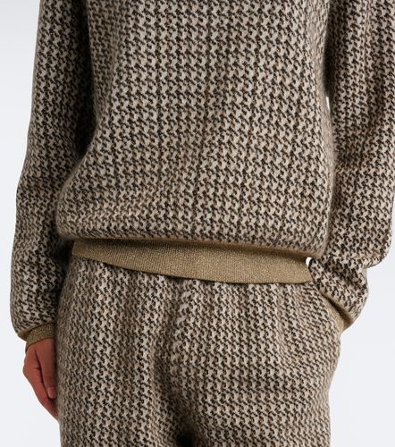 Pullover in misto mohair, lana, cashmere e seta - Brunello Cucinelli - Modalova