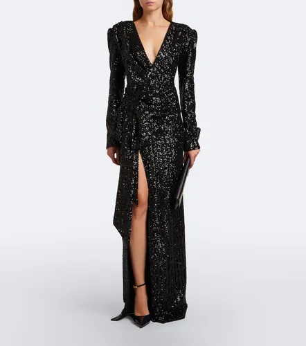 Balmain Robe mit Pailletten - Balmain - Modalova