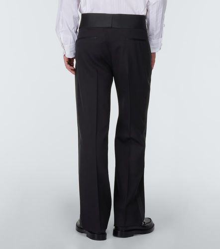 Straight virgin wool pants - Valentino - Modalova
