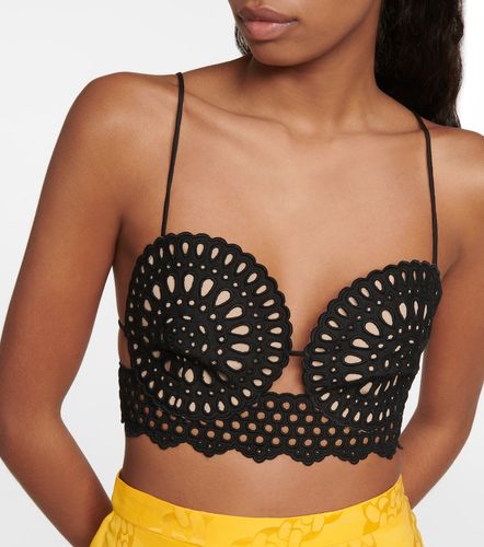 Top cropped in crochet - Stella McCartney - Modalova