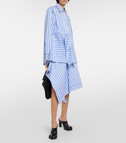 Camisa peplum de algodón a rayas - JW Anderson - Modalova