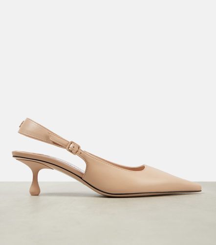 Pumps slingback Amel 50 in pelle - Jimmy Choo - Modalova