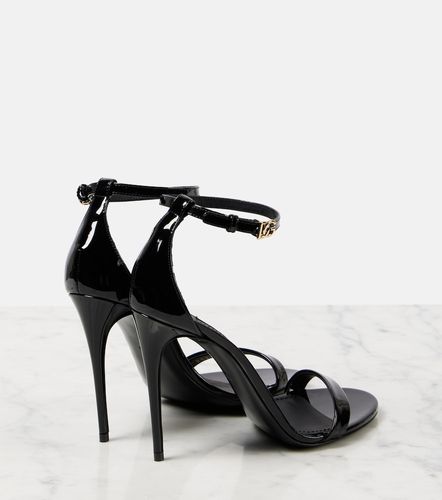 Sandali 105 in vernice - Dolce&Gabbana - Modalova