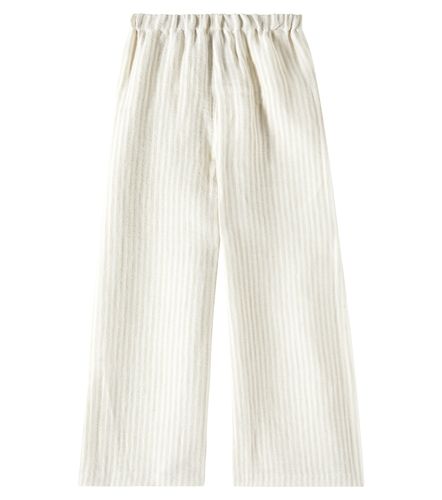 Il Gufo Pantalones de lino a rayas - Il Gufo - Modalova