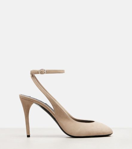 Alaïa Pumps Decolette 90 aus Veloursleder - Alaia - Modalova