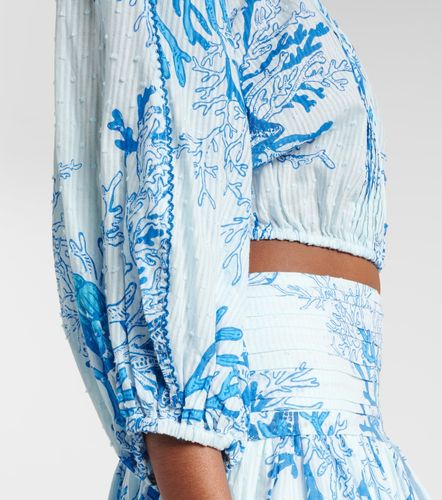 Top Bova de algodón estampado - Poupette St Barth - Modalova