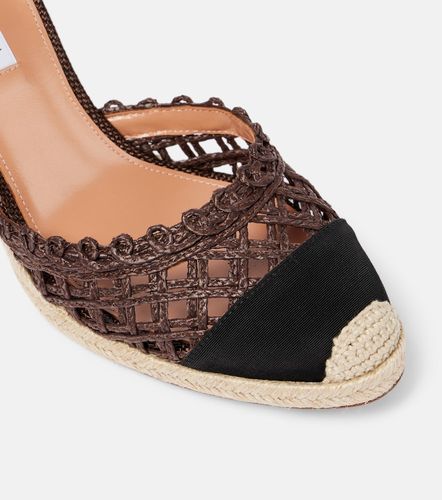 Espadrillas con zeppa Sunburst 100 - Aquazzura - Modalova
