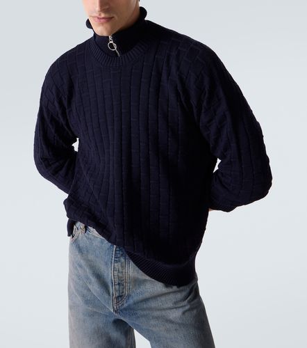 Plan C Pullover in lana a coste - Plan C - Modalova