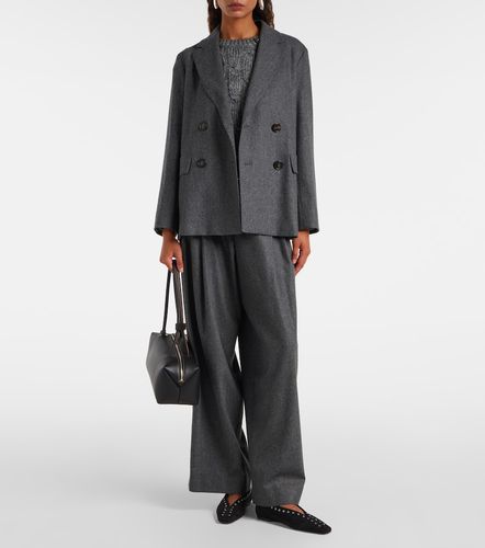 Pantaloni regular in lana a vita alta - 'S Max Mara - Modalova