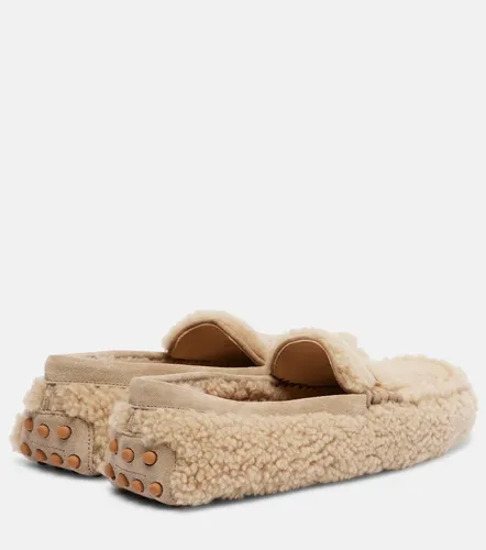 Mocassini Gommino in shearling - Tod's - Modalova