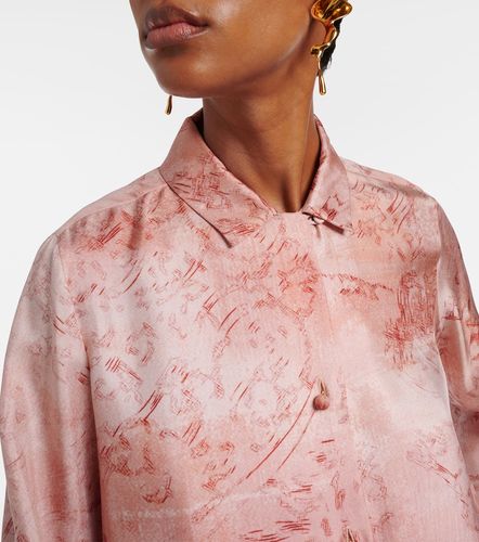 Camisa Crespo de sarga estampada - Max Mara - Modalova