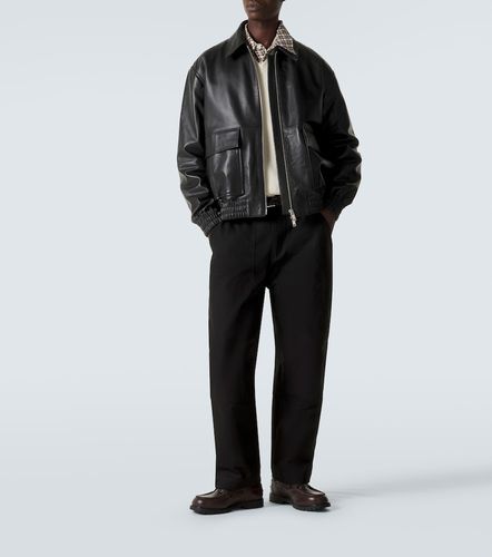 Blouson Piston aus Leder - Studio Nicholson - Modalova