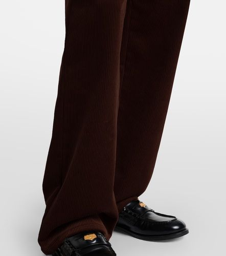 Pantalones anchos de pana de algodón - Miu Miu - Modalova