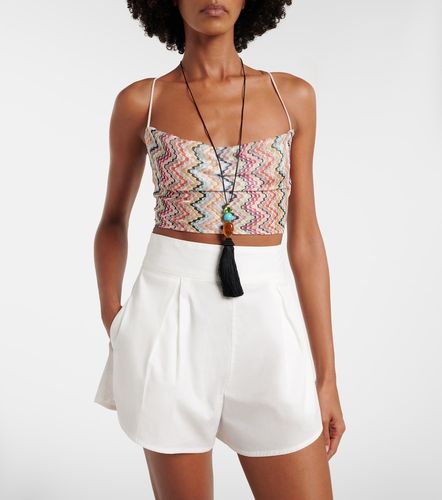 Missoni Cropped-Top Zigzag - Missoni - Modalova