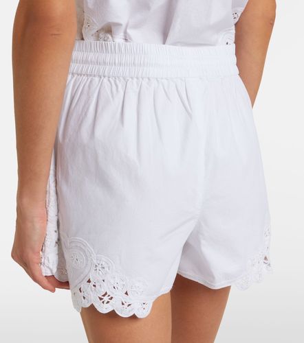 Vivaldi embroidered cotton shorts - Veronica Beard - Modalova