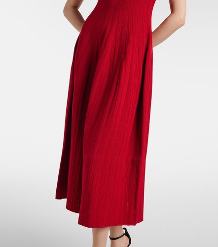 Abito midi in misto seta - Ralph Lauren Collection - Modalova