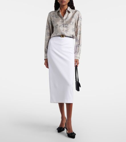 Max Mara Gonna midi in jersey - Max Mara - Modalova