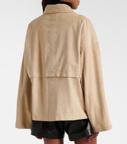 Nour Hammour Park suede jacket - Nour Hammour - Modalova