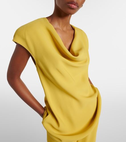Top de Cady Couture drapeado - Valentino - Modalova