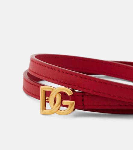 Dolce&Gabbana DG leather belt - Dolce&Gabbana - Modalova
