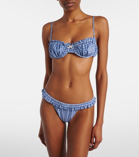 Esterel checked bikini bottoms - Faithfull - Modalova