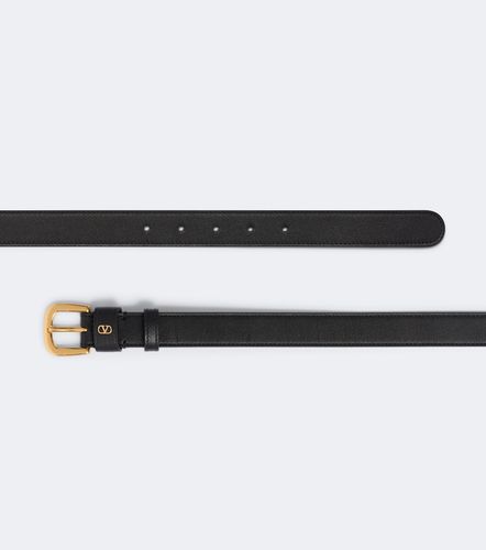 VLogo leather belt - Valentino Garavani - Modalova