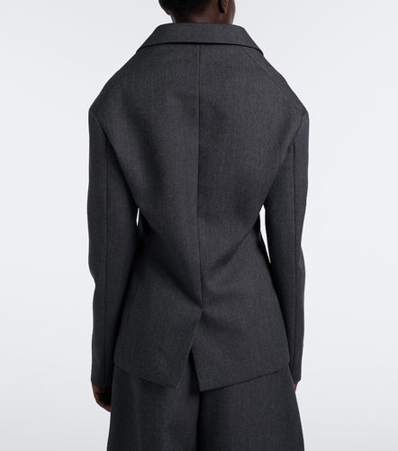 Double-breaster wool blazer - Balenciaga - Modalova