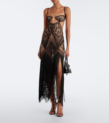 The Attico Bustier-Kleid aus Tüll - The Attico - Modalova