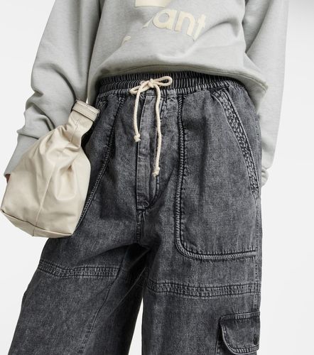 Pantalones rectos Viamao de algodón - Marant Etoile - Modalova