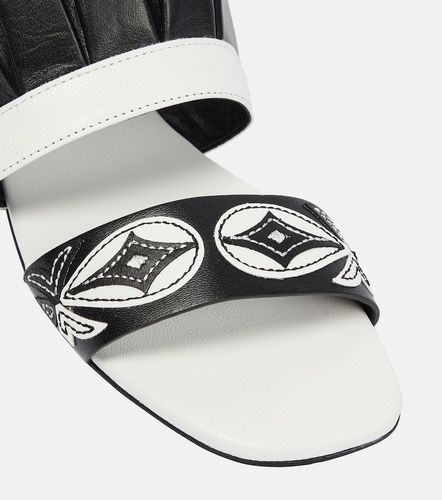 Pucci Embroidered leather sandals - Pucci - Modalova