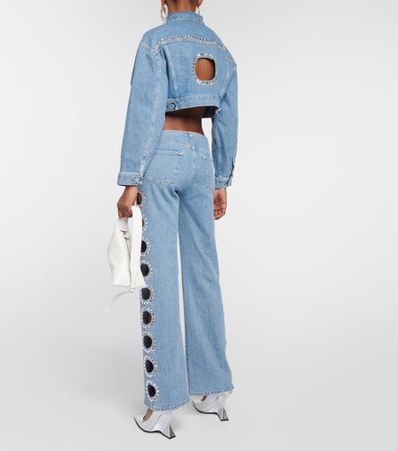 Jeans Slouchy Bootcut con cristalli - 7 For All Mankind - Modalova