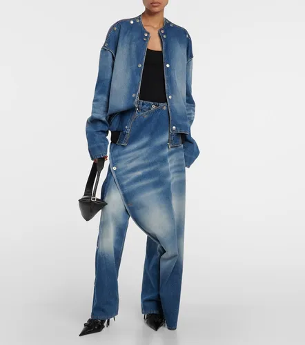Y/Project Bomber Snap Off di jeans - Y/Project - Modalova