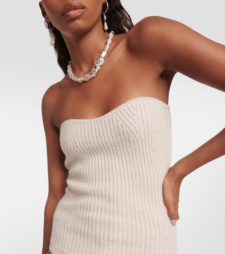 Blaze wool and cashmere strapless top - Isabel Marant - Modalova