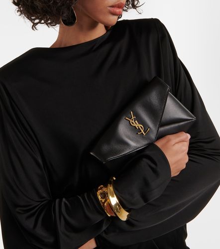 Cassandre Small leather pouch - Saint Laurent - Modalova