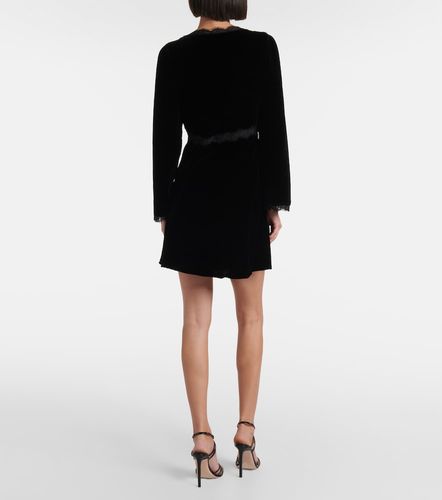 Minikleid Macie aus Samt mit Spitze - Rixo - Modalova