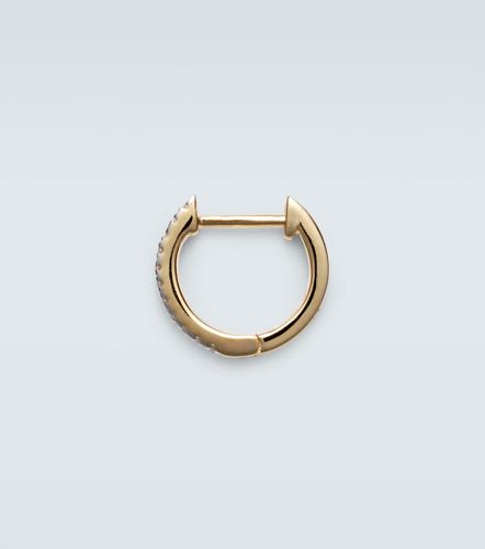 Kt single hoop earring with diamonds - Mateo - Modalova