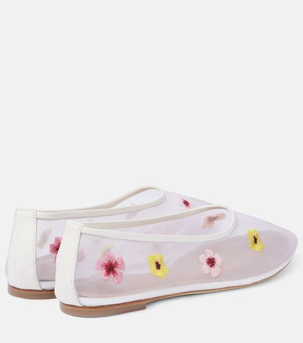 Staud Alba floral mesh ballet flats - Staud - Modalova