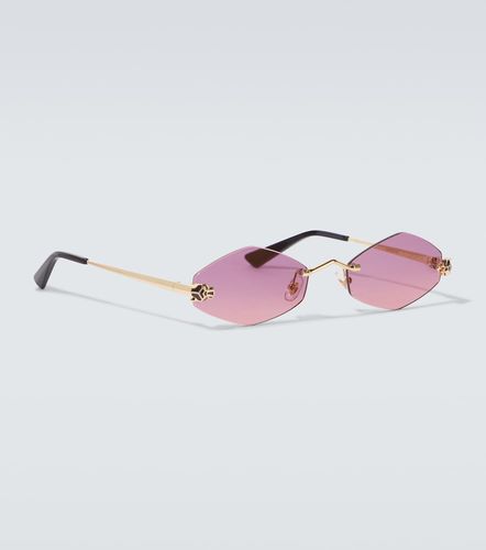 Rectangular sunglasses - Cartier Eyewear Collection - Modalova