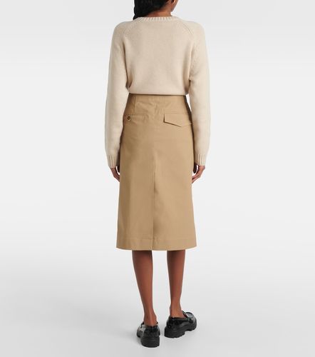 Gonna midi in cotone con fiocco - Tod's - Modalova