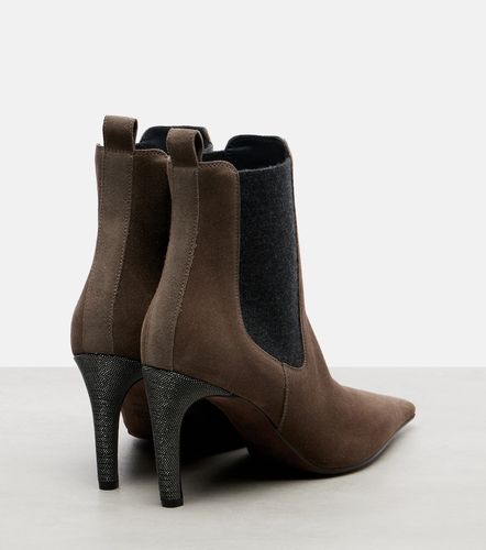 Botines Chelsea Monili de ante - Brunello Cucinelli - Modalova