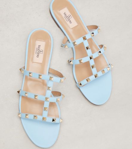 Sandali Rockstud in pelle - Valentino Garavani - Modalova