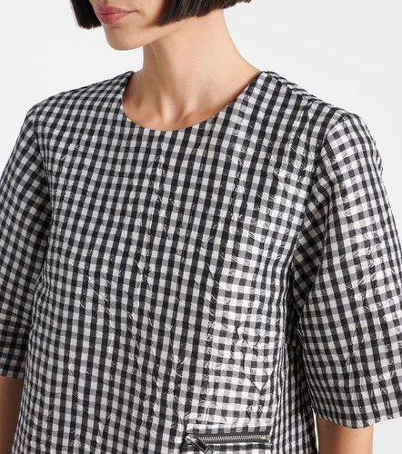 Ganni Gingham ruffled minidress - Ganni - Modalova