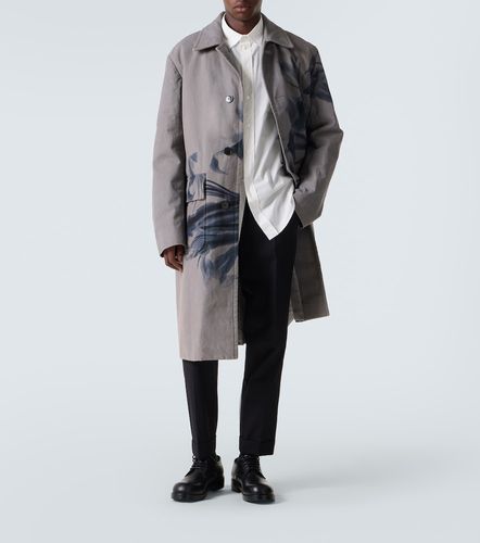 Cotton and wool straight pants - Dries Van Noten - Modalova