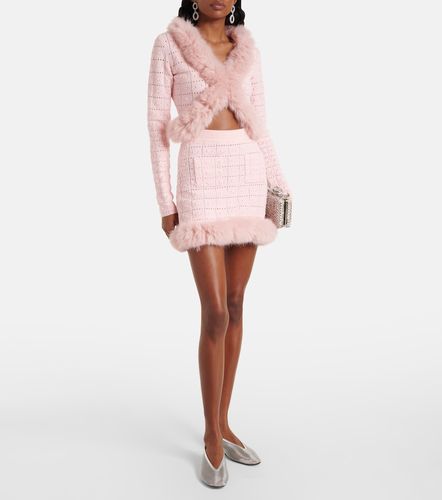 Self-Portrait Crochet miniskirt - Self-Portrait - Modalova
