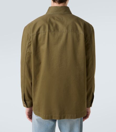 Cassandre cotton and linen overshirt - Saint Laurent - Modalova