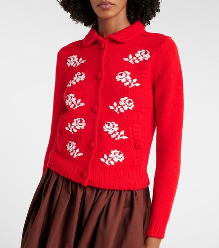 Shushu/Tong Beaded wool cardigan - Shushu/Tong - Modalova